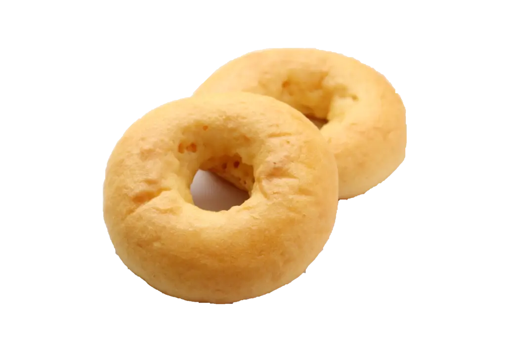 ドーナツ２コ背景透明